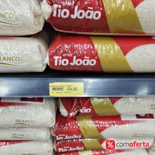 Arroz Branco Tio João Tipo 1 - 5kg