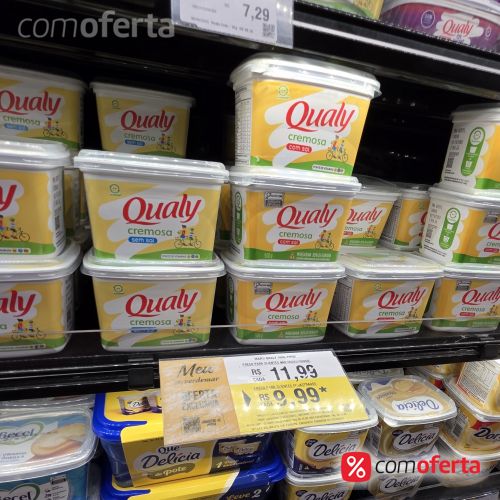 Margarina Qualy Com Sal 500g