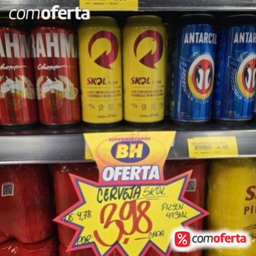 Cerveja Skol 473ml - Latão