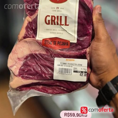 Picanha Bovina Fatiada - Kg