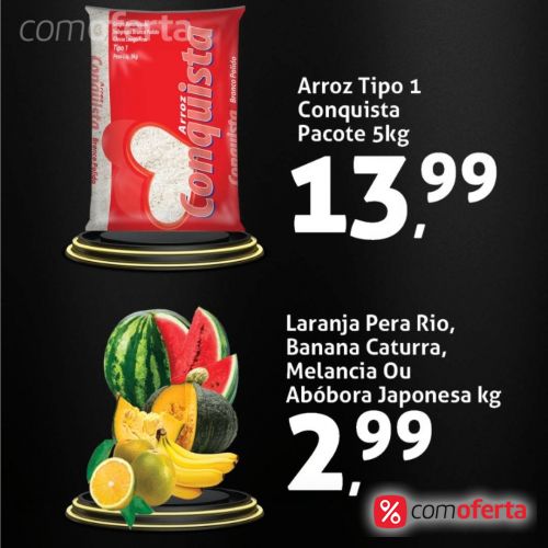 Arroz Branco Conquista Tipo 1- 5kg