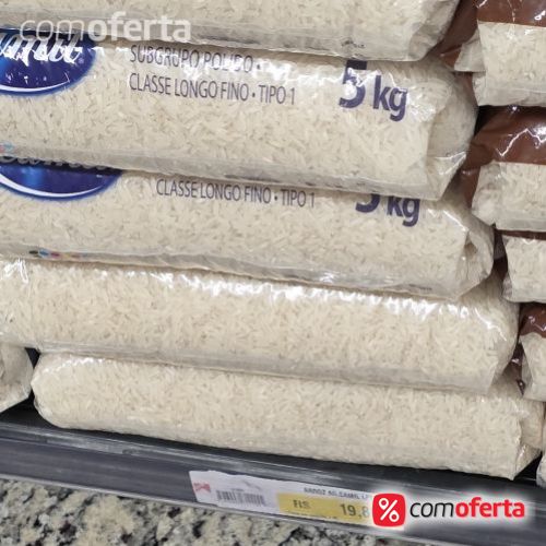 Arroz Branco Camil Tipo 1- 5kg