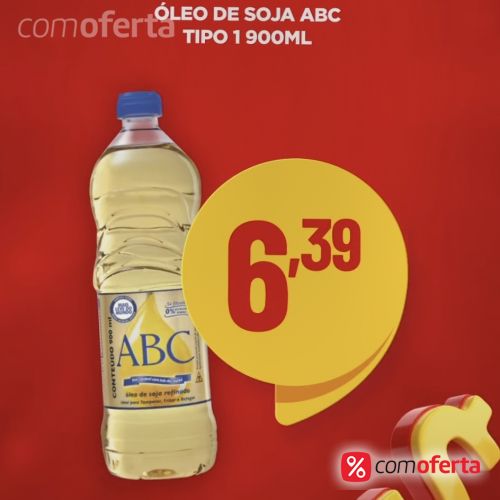 Óleo de Soja ABC 900ml