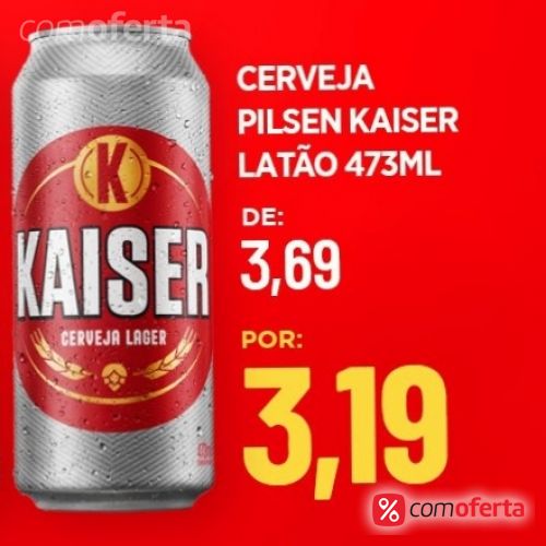 Cerveja Kaiser 473ml - Latão