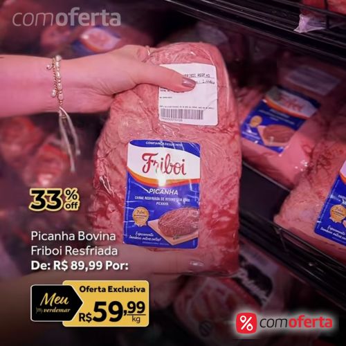 Picanha Bovina Friboi - kg
