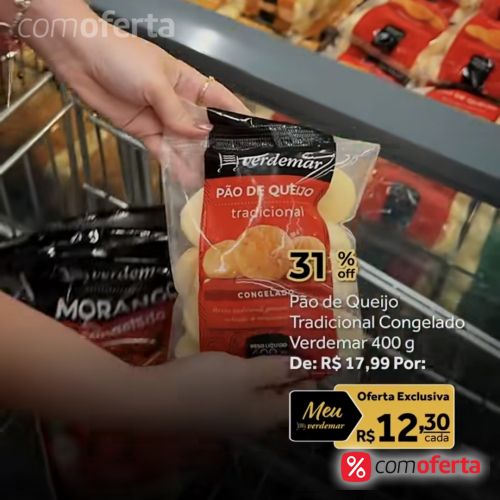 Pão De Queijo Verdemar 400g