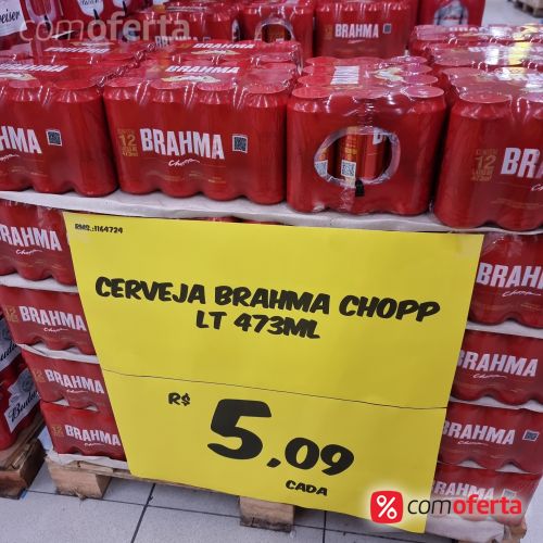 Cerveja Brahma 473ml - Latão