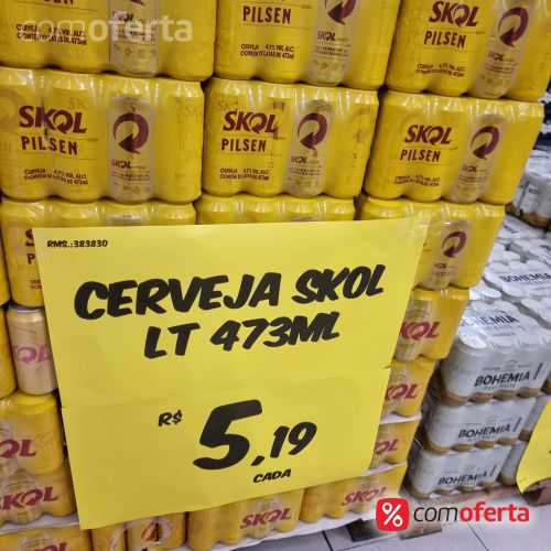 Cerveja Skol 473ml - Latão