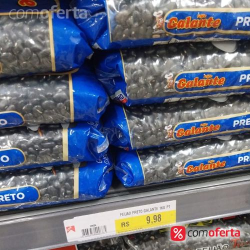 Feijão Preto Galante 1 kg