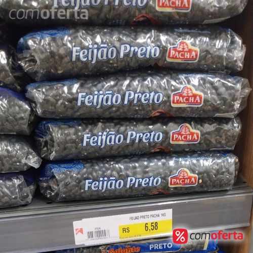 Feijão Preto Pachá 1kg