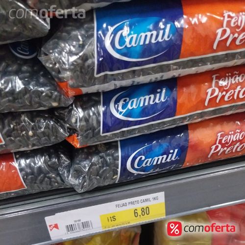 Feijão Preto Camil 1kg
