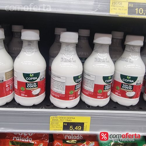 Leite De Coco Copra 200ml