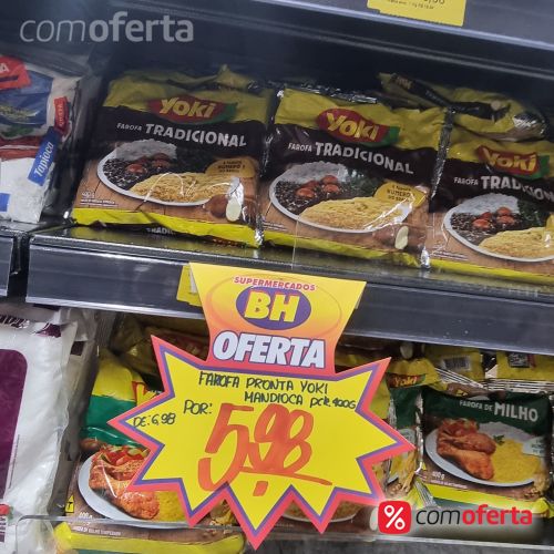Farofa de Mandioca Pronta Yoki - 400g