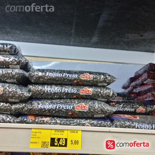 Feijão Preto Pachá 1kg
