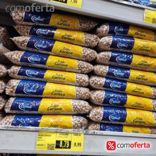 Feijão Carioca Camil 1kg