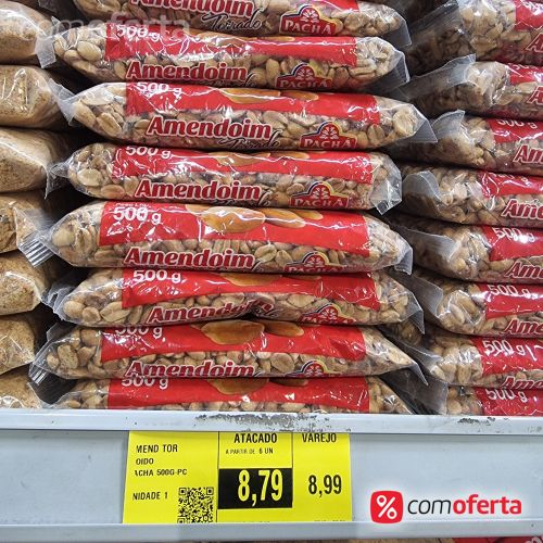 Amendoim Torrado Pachá 500g