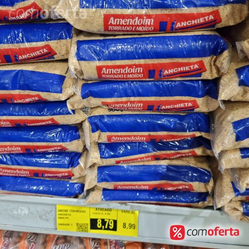 Amendoim Torrado Moido Anchieta 500g