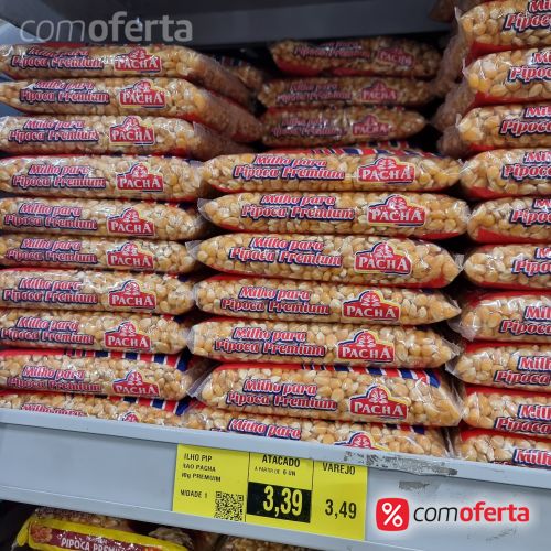 Milho para Pipoca Pachá Premium 500g