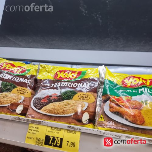 Farofa de Mandioca Pronta Yoki - 400g