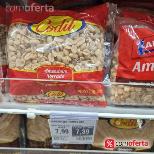 Amendoim Codil Torrado 500G