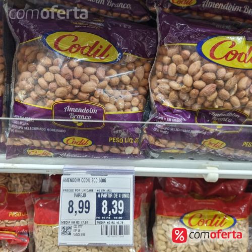 Amendoim Codil 500G