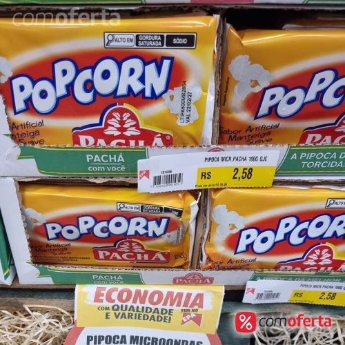 Pipoca de Microondas Pachá - 100g