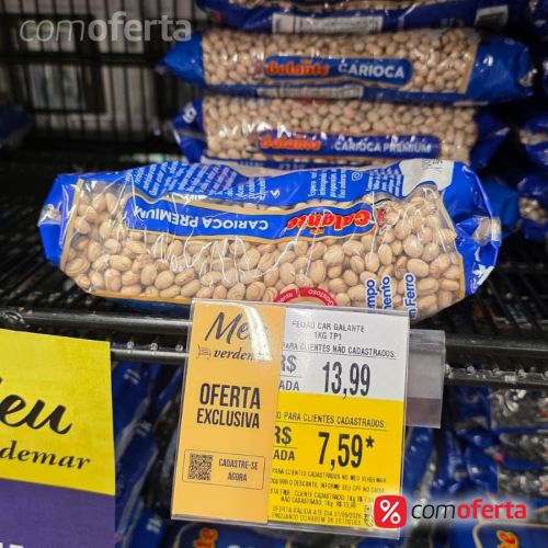 Feijão Carioca Galante 1 kg