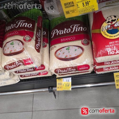 Arroz Branco Prato Fino Tipo 1 - 5kg