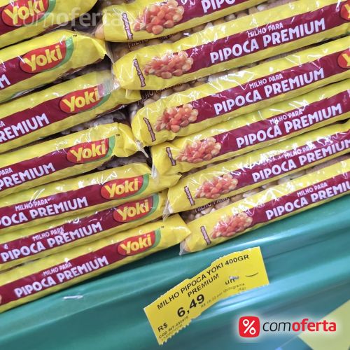 Milho para Pipoca Yoki 400g