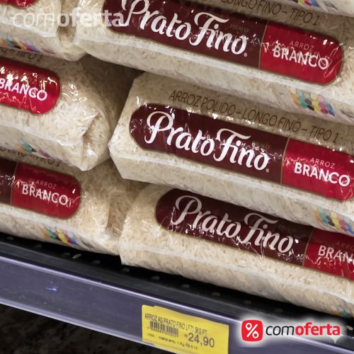 Arroz Branco Prato Fino Tipo 1 - 5kg