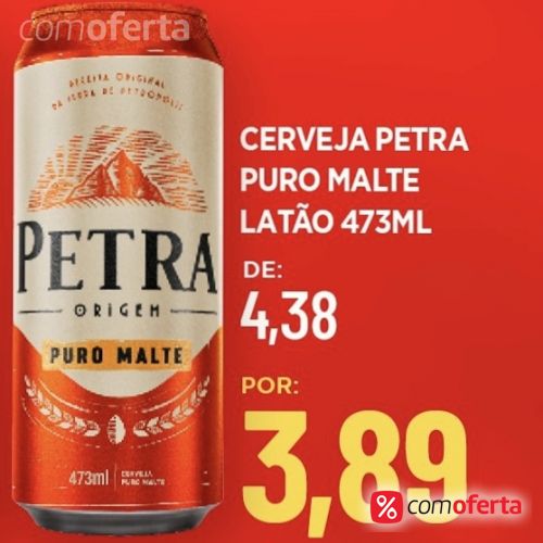 Cerveja Petra Origem Puro Malte 473ml - Latão