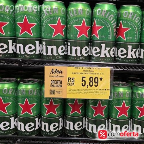 Cerveja Heineken 473ml - Latão