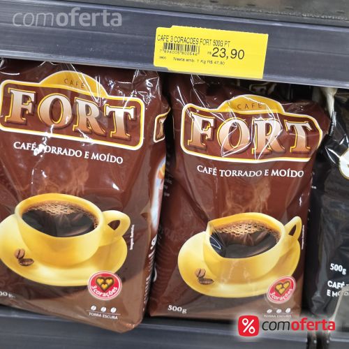 Café 3 Corações Fort - 500g