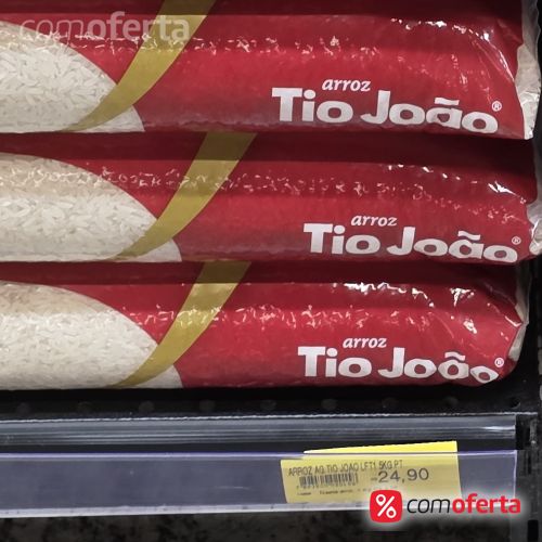 Arroz Branco Tio João Tipo 1 - 5kg