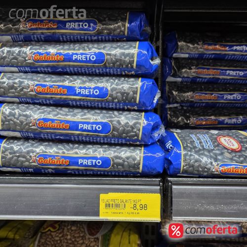 Feijão Preto Galante 1 kg