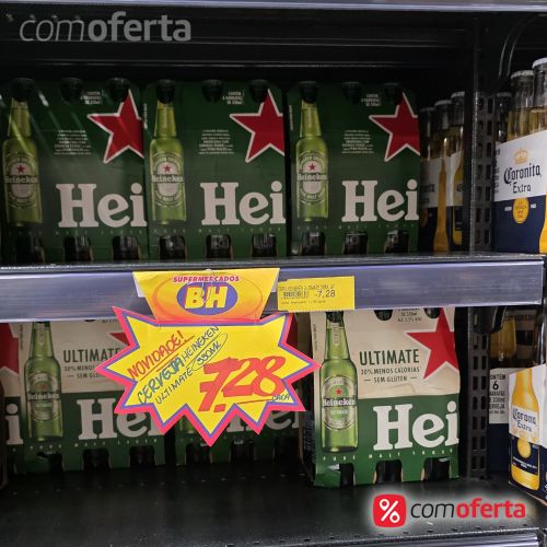 Cerveja Heineken Ultimate sem Glúten 330ml Long Neck
