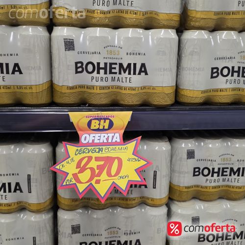 Cerveja Bohemia 473ml - Latão