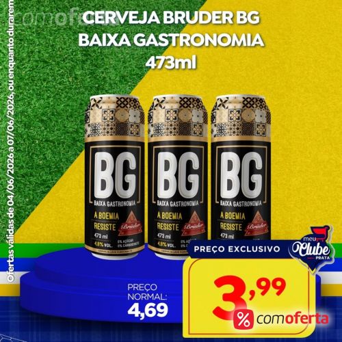 Cerveja Bruder Baixa Gastronomia 473ml - Latão