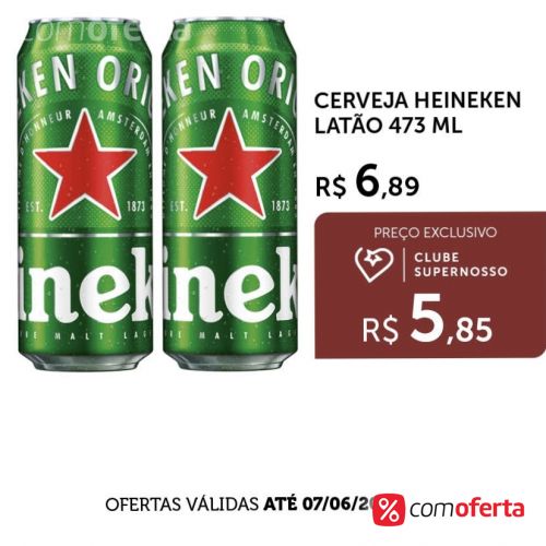 Cerveja Heineken 473ml - Latão