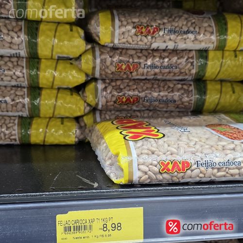 Feijão Carioca Xap 1kg