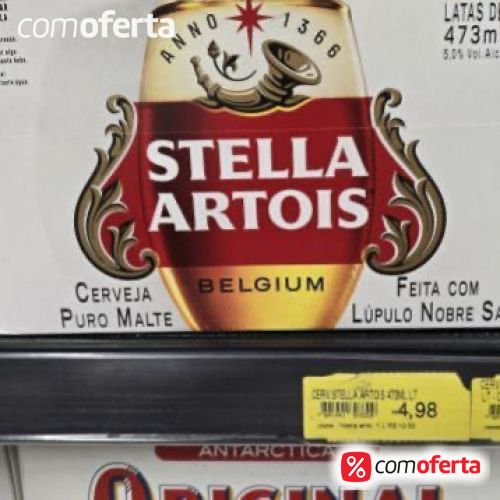 Cerveja Stella Artois 473ml - Latão