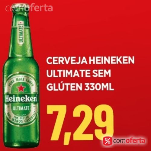 Cerveja Heineken Ultimate sem Glúten 330ml Long Neck