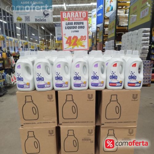 Sabão Líquido Omo Lavagem Perfeita 3L