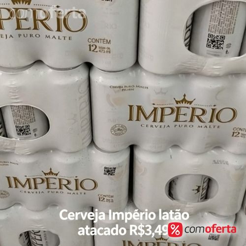 Cerveja Império Puro Malte 473ml - Latão