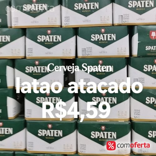 Cerveja Spaten Puro Malte Munich 473ml - Latão