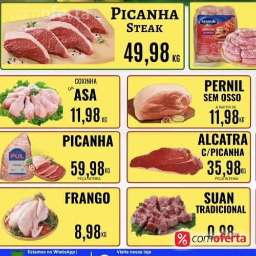 Picanha Bovina Pul Kg