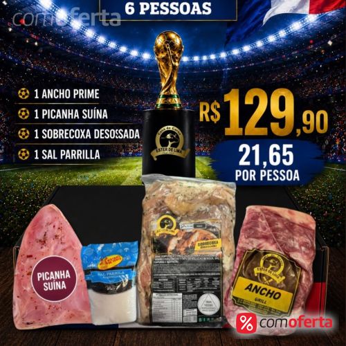 Kit Churrasco (verificar a composição e quantidade)