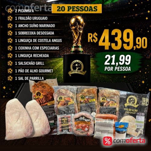Kit Churrasco (verificar a composição e quantidade)