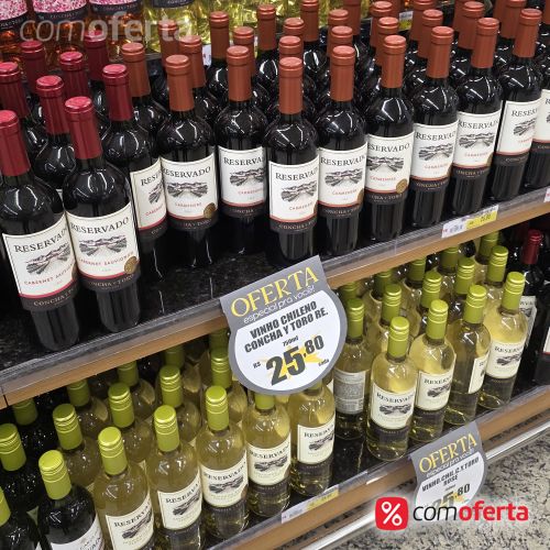 Vinho Chileno Concha Y Toro Reservado 750ml