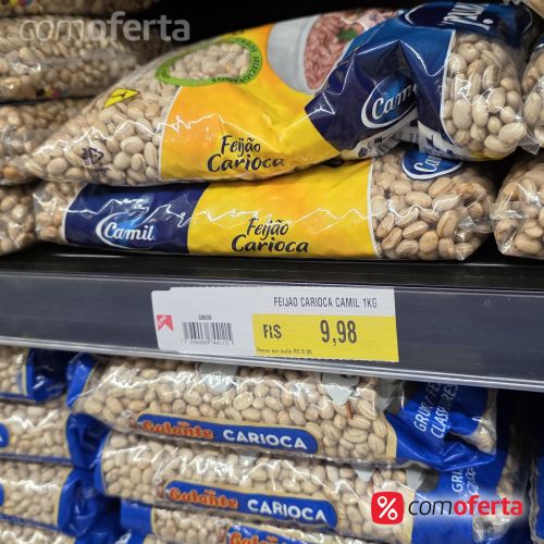 Feijão Carioca Camil 1kg
